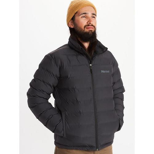 Marmot Down Jacket Black NZ - Avant Featherless Jackets Mens NZ4370589
